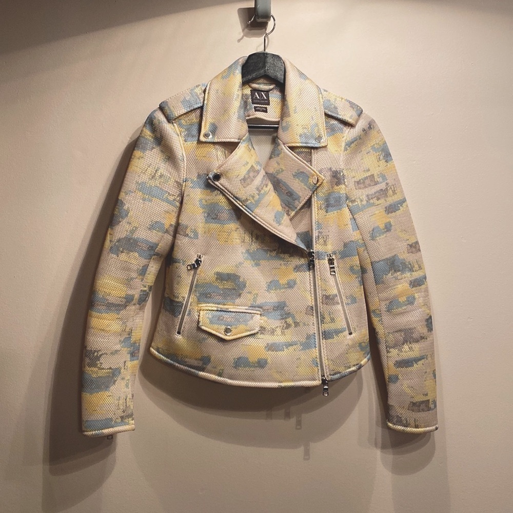 Armani Exchange Spring Biker Jacket